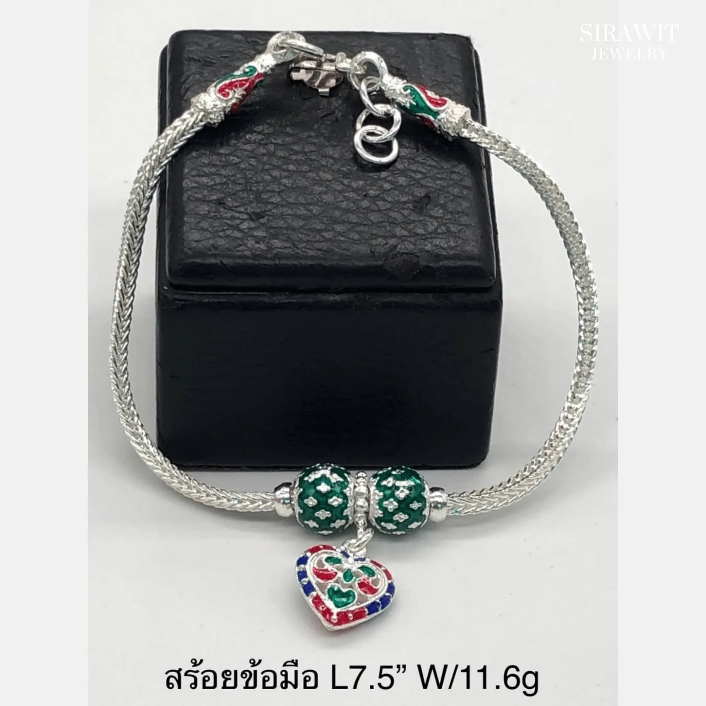 สร้อยข้อมือลงยาสุโขทัย