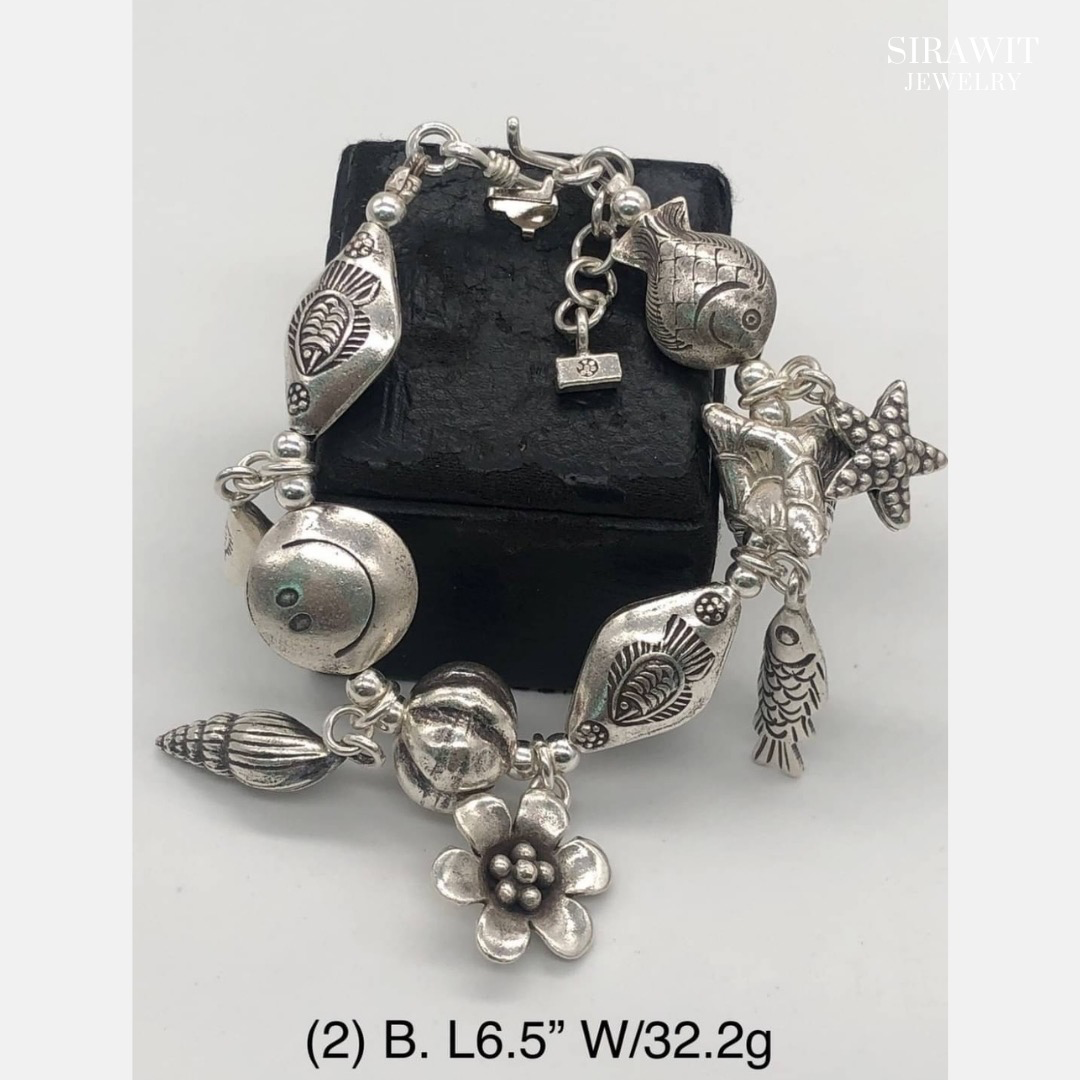 สร้อยข้อมือเงินแท้