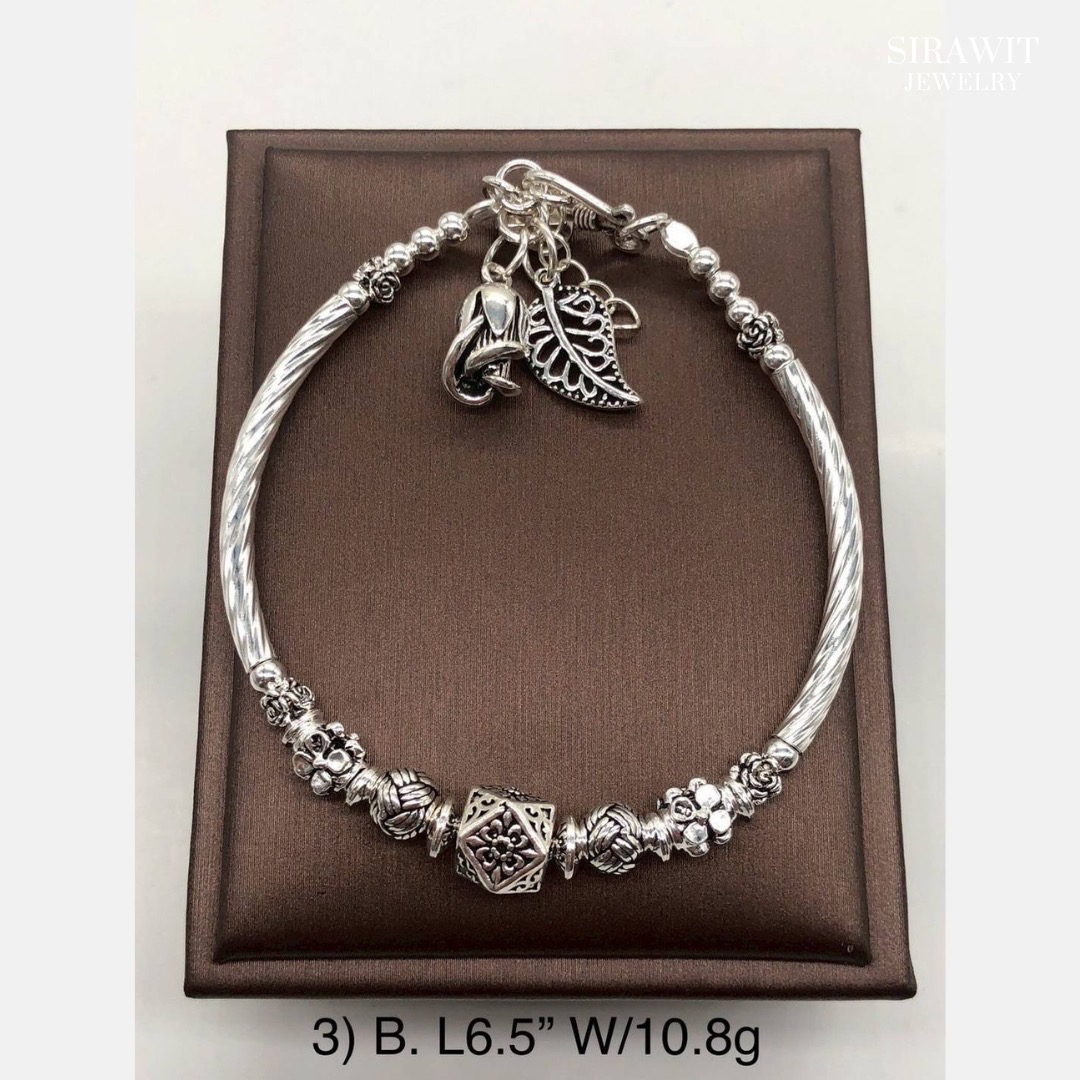 สร้อยข้อมือเงินแท้