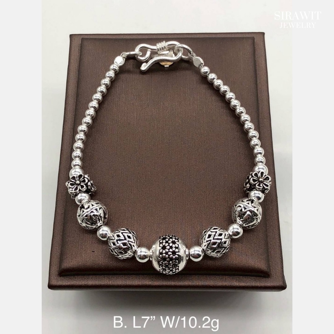 สร้อยข้อมือเงินแท้