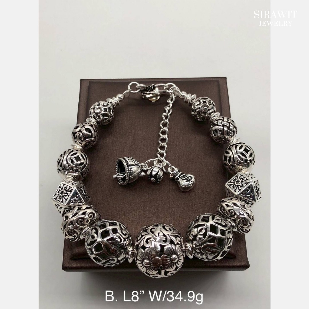 สร้อยข้อมือเงินแท้