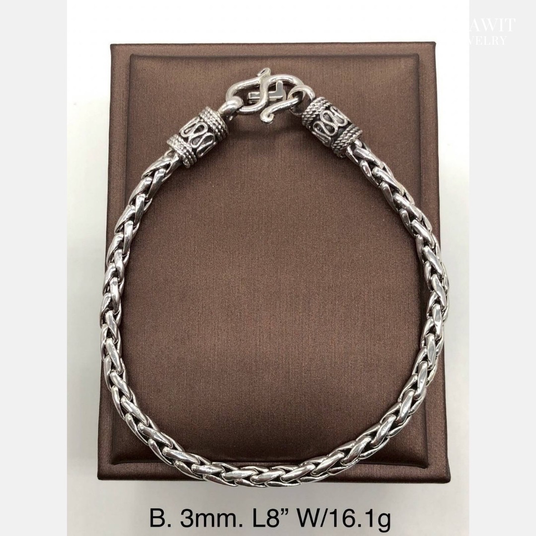 สร้อยข้อมือเงินแท้