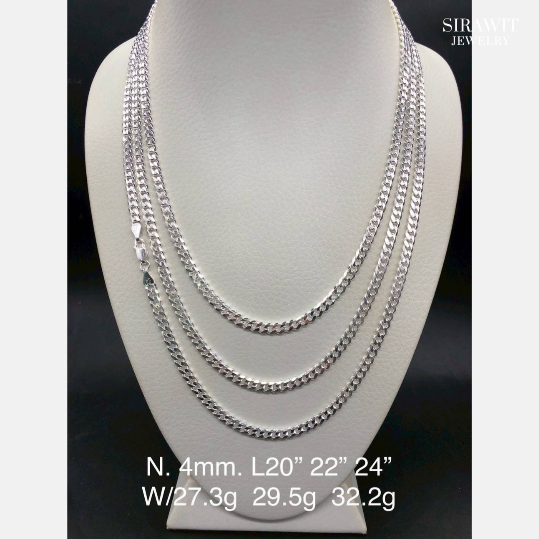 สร้อยคอเลสเงินแท้