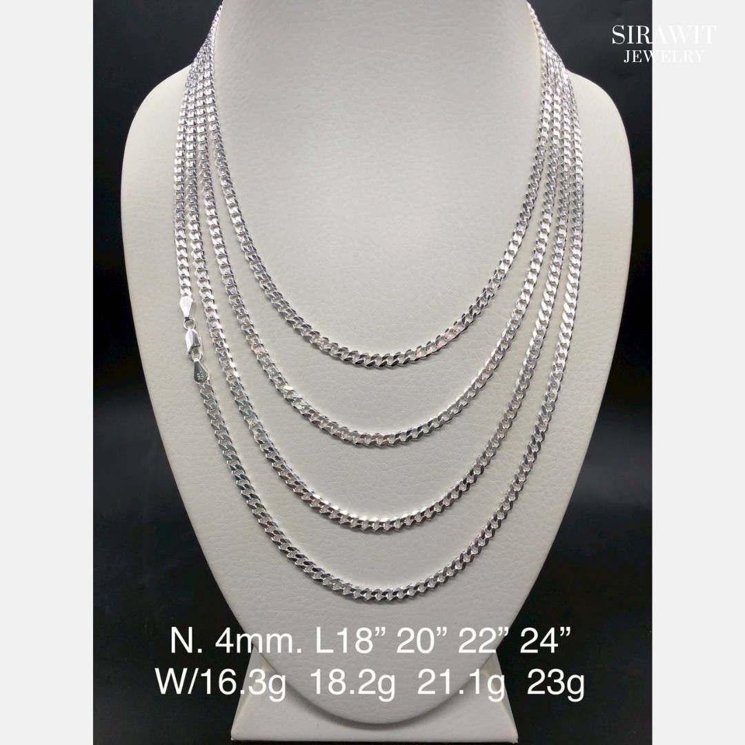 สร้อยคอเลสเงินแท้