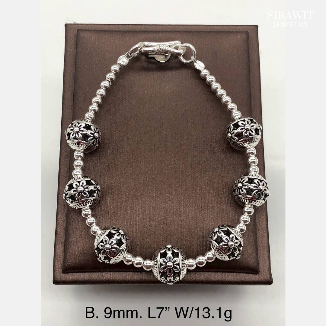 สร้อยข้อมือเงินแท้
