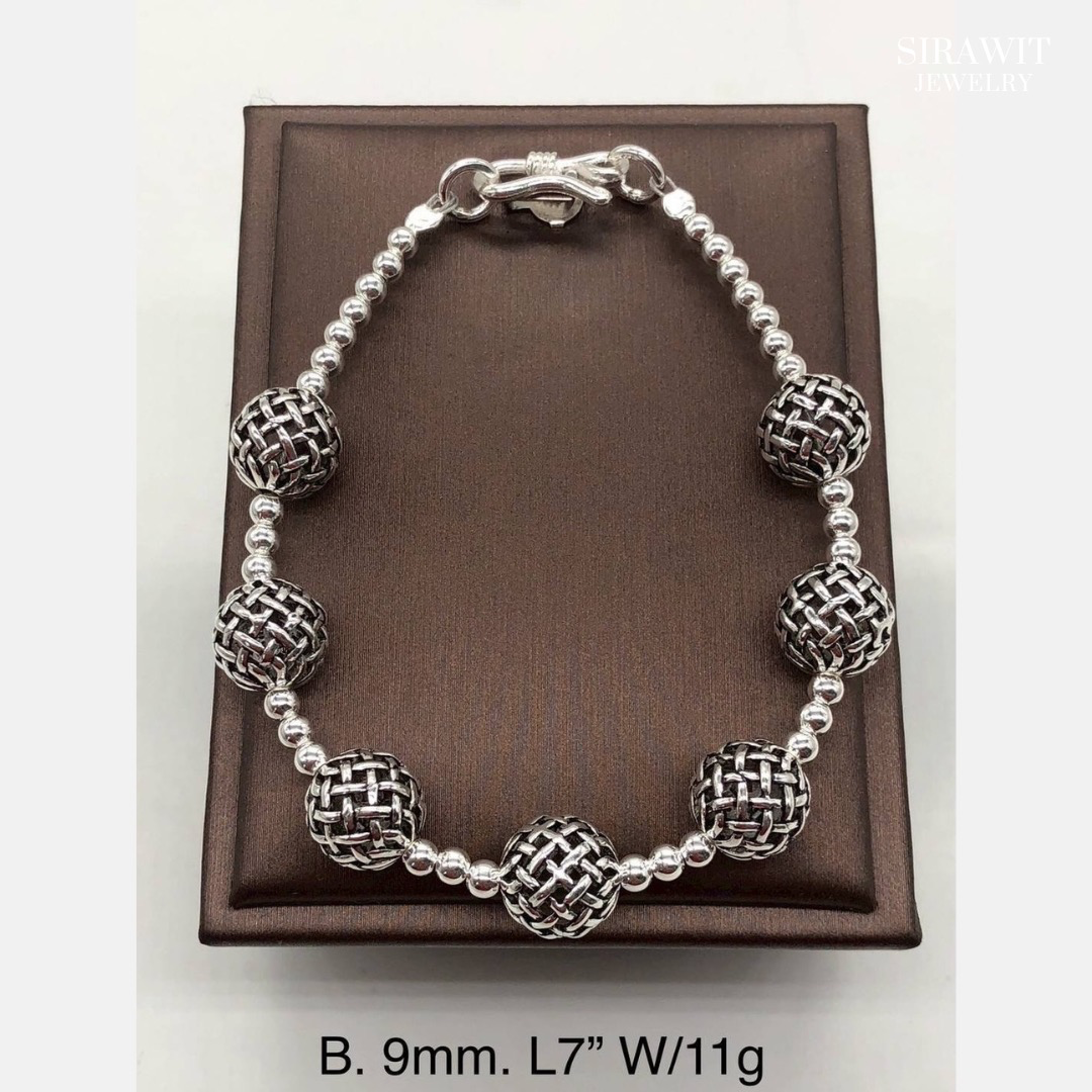 สร้อยข้อมือเงินแท้ 