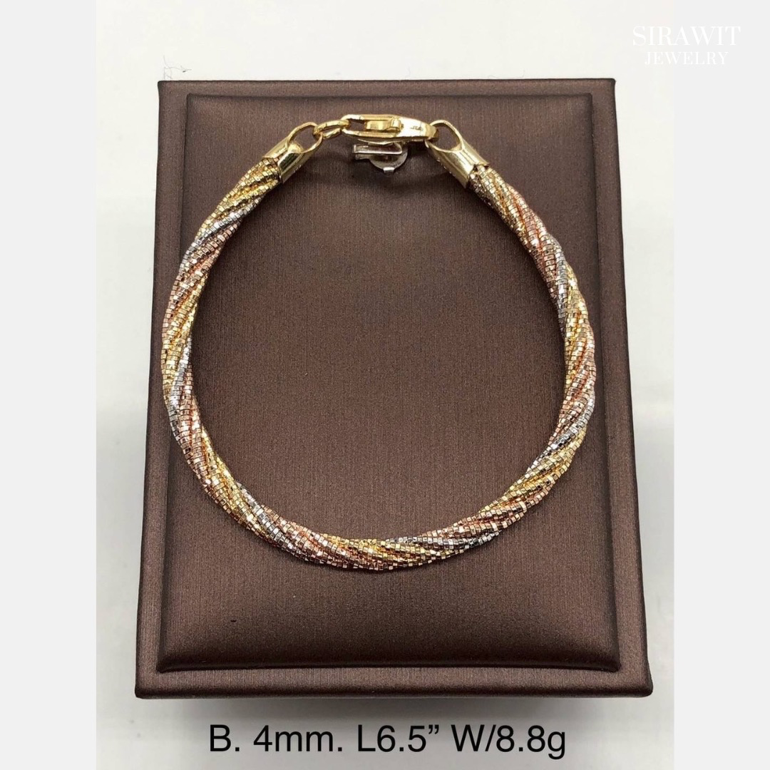 กำไลข้อมือห้เกลียวสามกษัตรย์