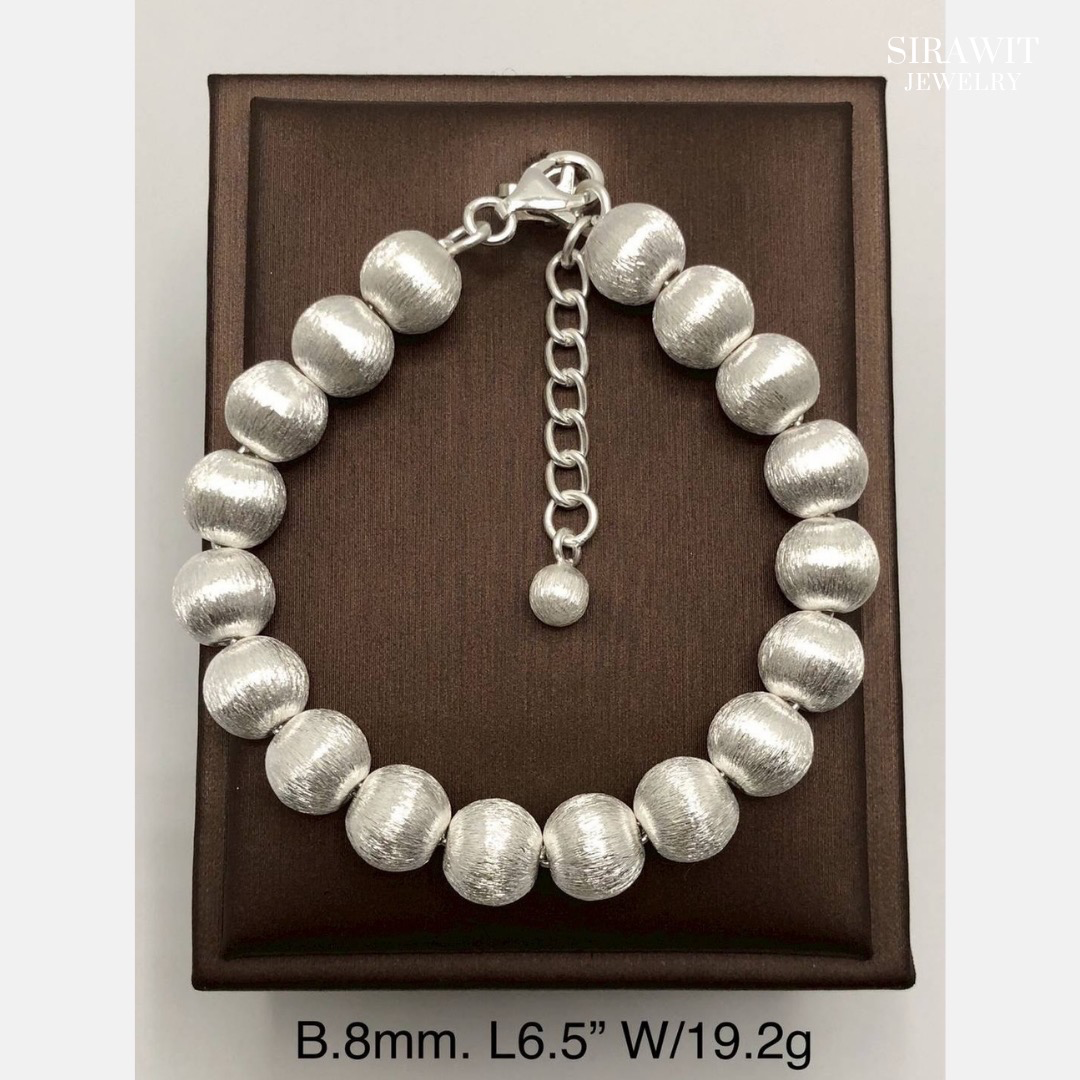 สร้อยข้อมือเงินแท้