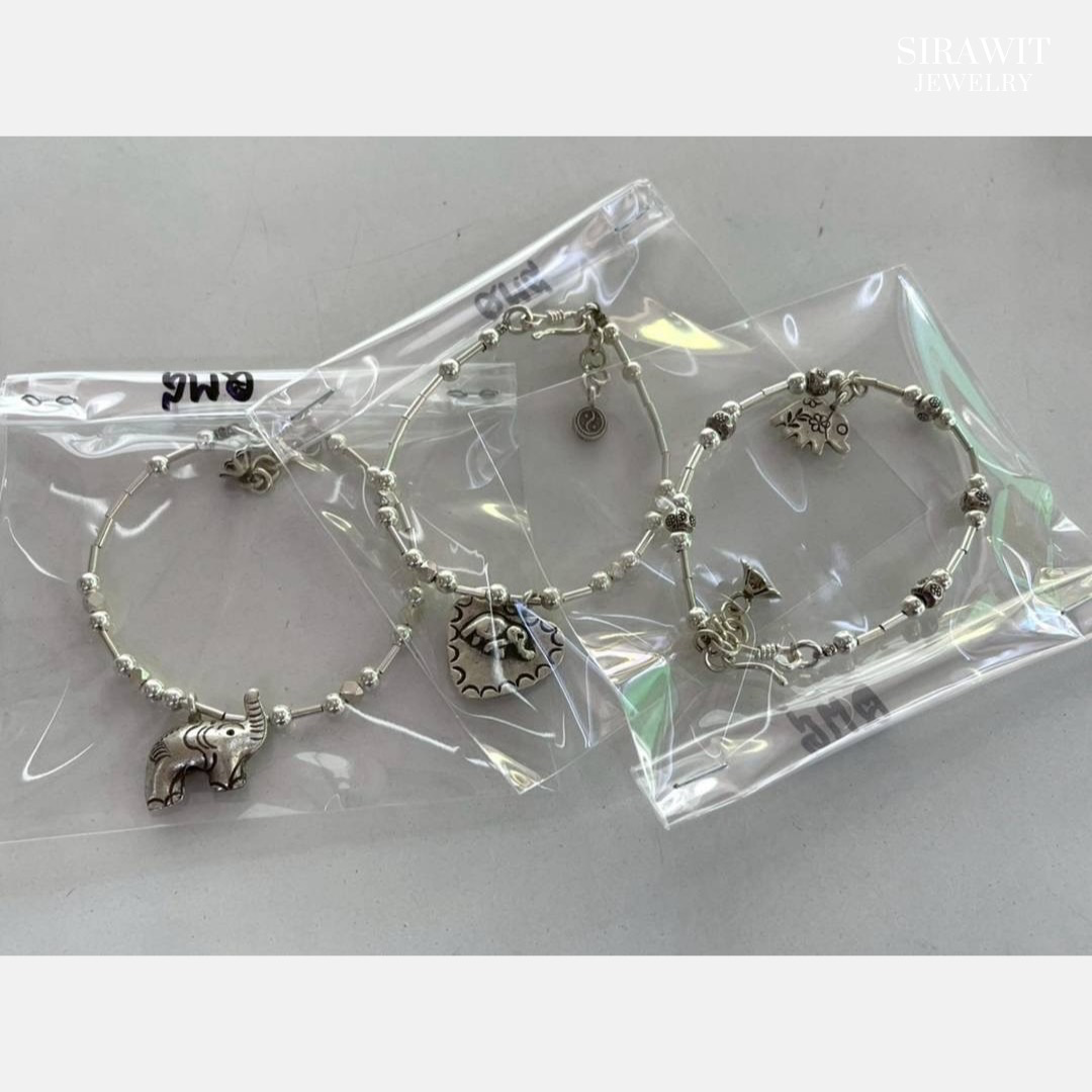 สร้อยข้อมือเงินแท้