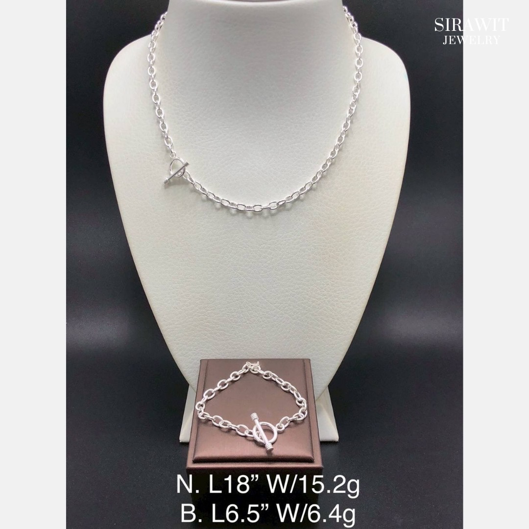 สร้อยข้อมือเงินแท้