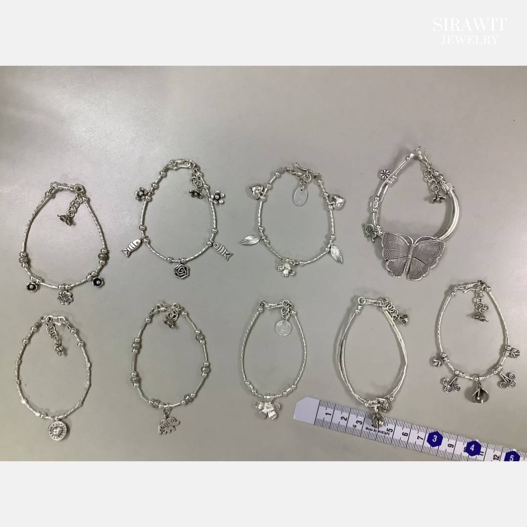 สร้อยข้อมือเงินแท้