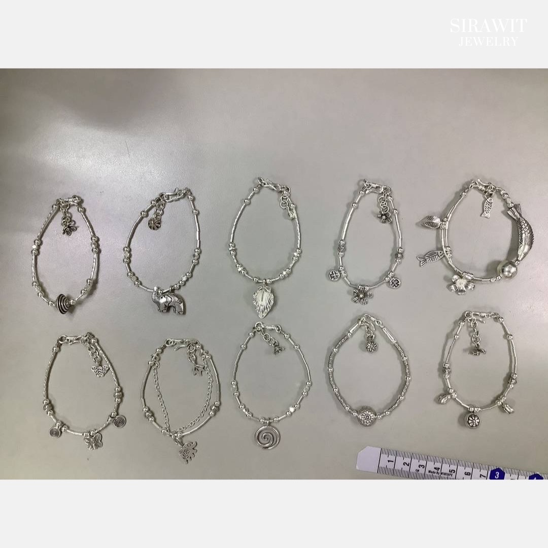 สร้อยข้อมือเงินแท้