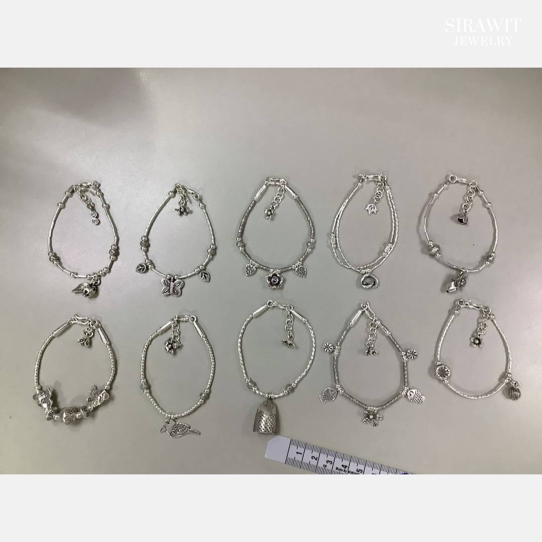 สร้อยข้อมือเงินแท้