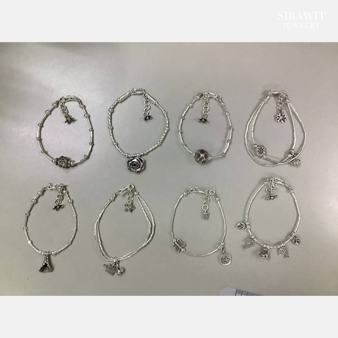 สร้อยข้อมือเงินแท้