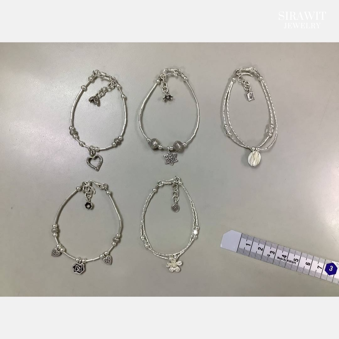 สร้อยข้อมือเงินแท้