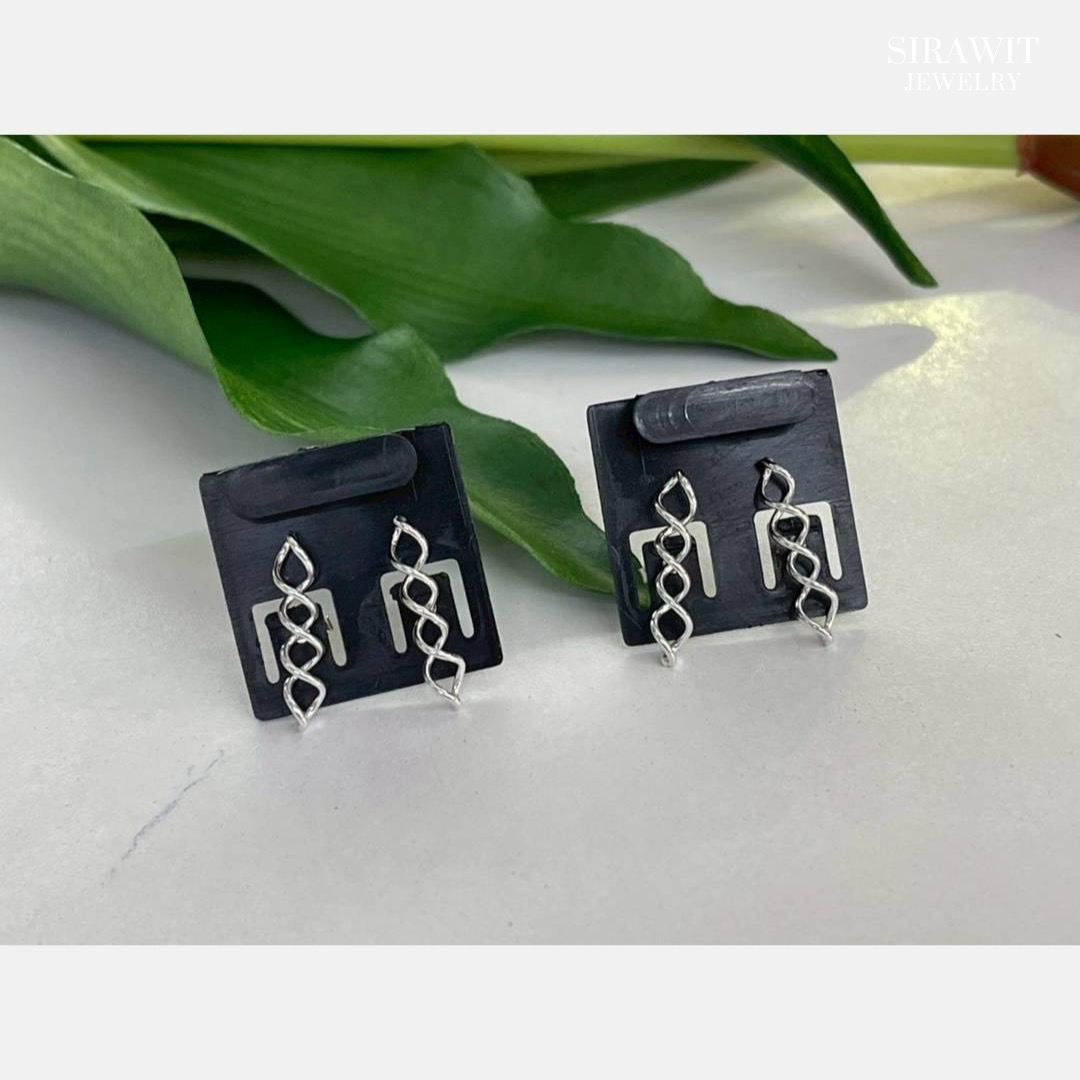 ต่างหูเงินแท้