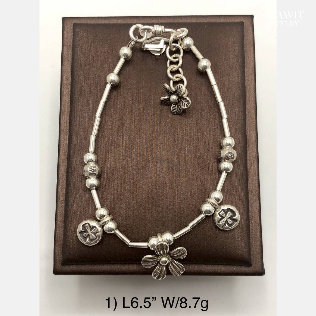 สร้อยข้อมือเงินแท้