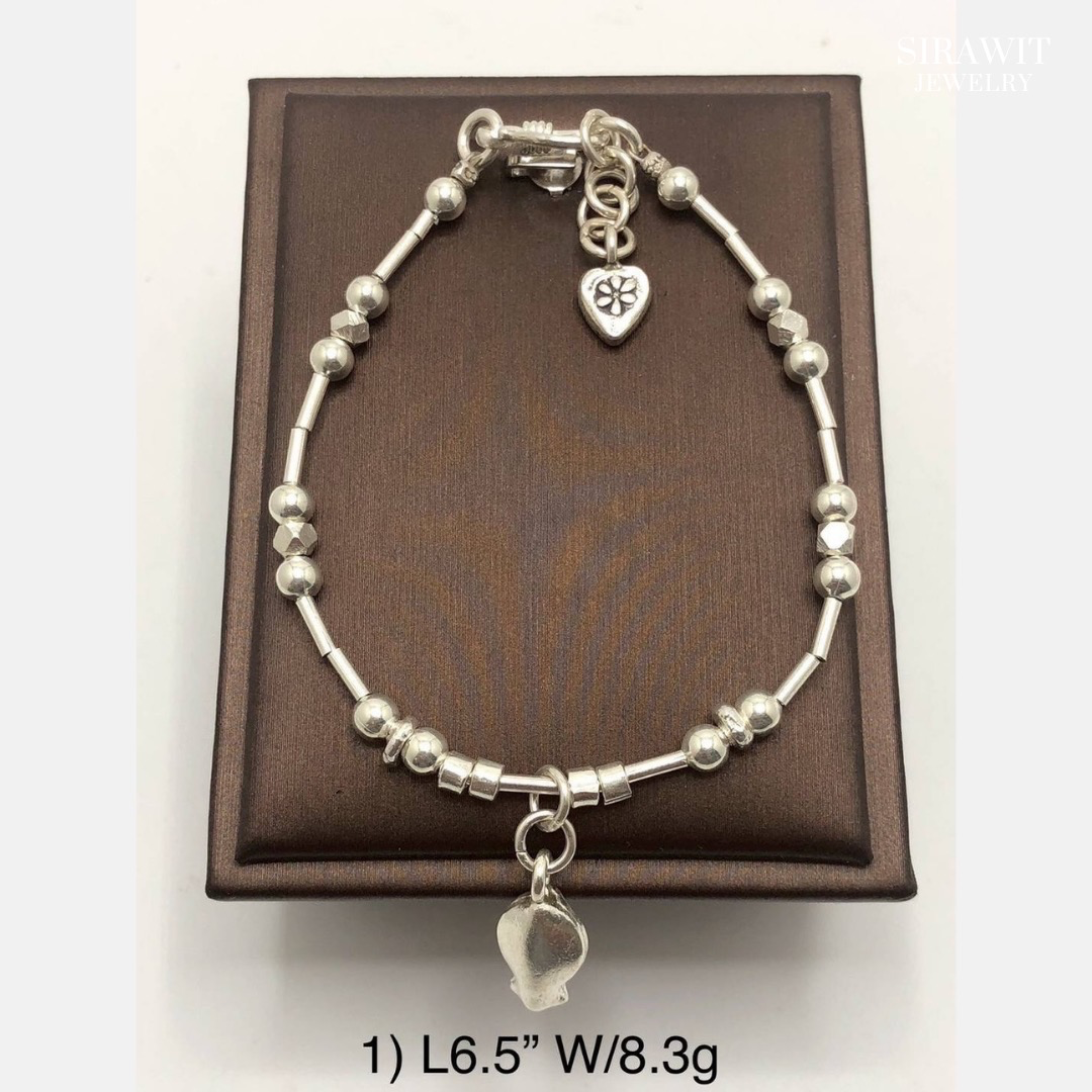 สร้อยข้อมือเงินแท้