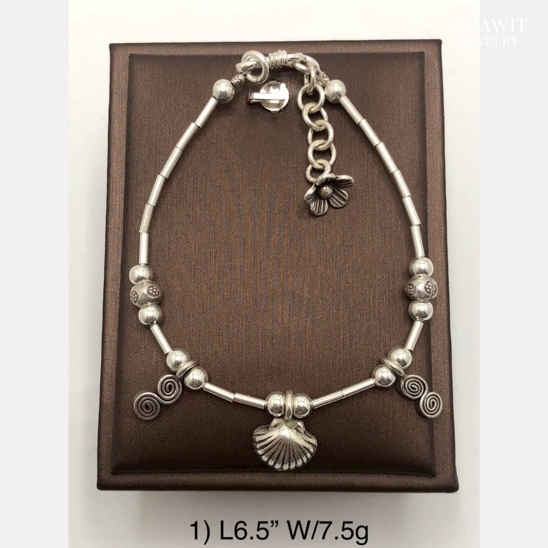 สร้อยข้อมือเงินแท้