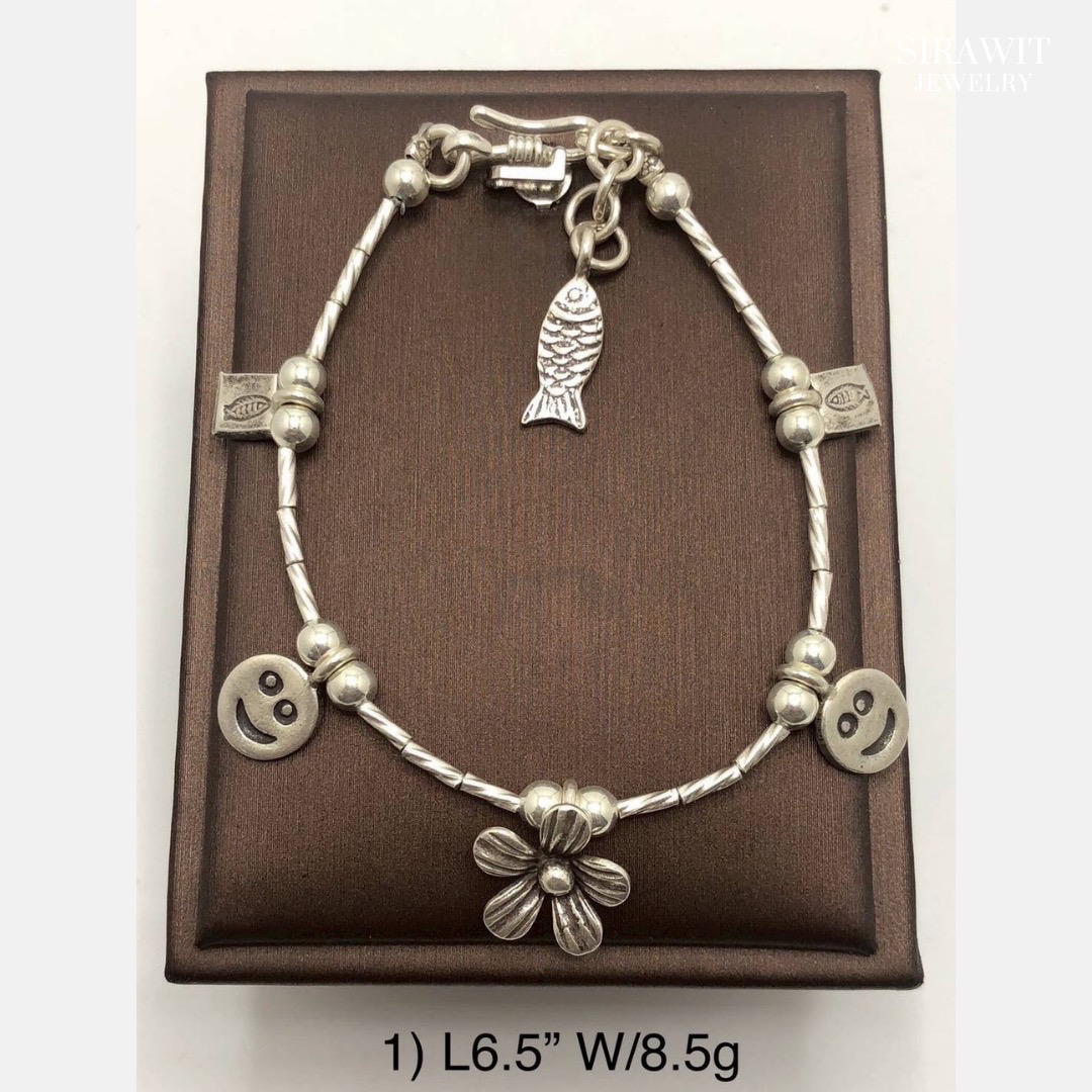 สร้อยข้อมือเงินแท้