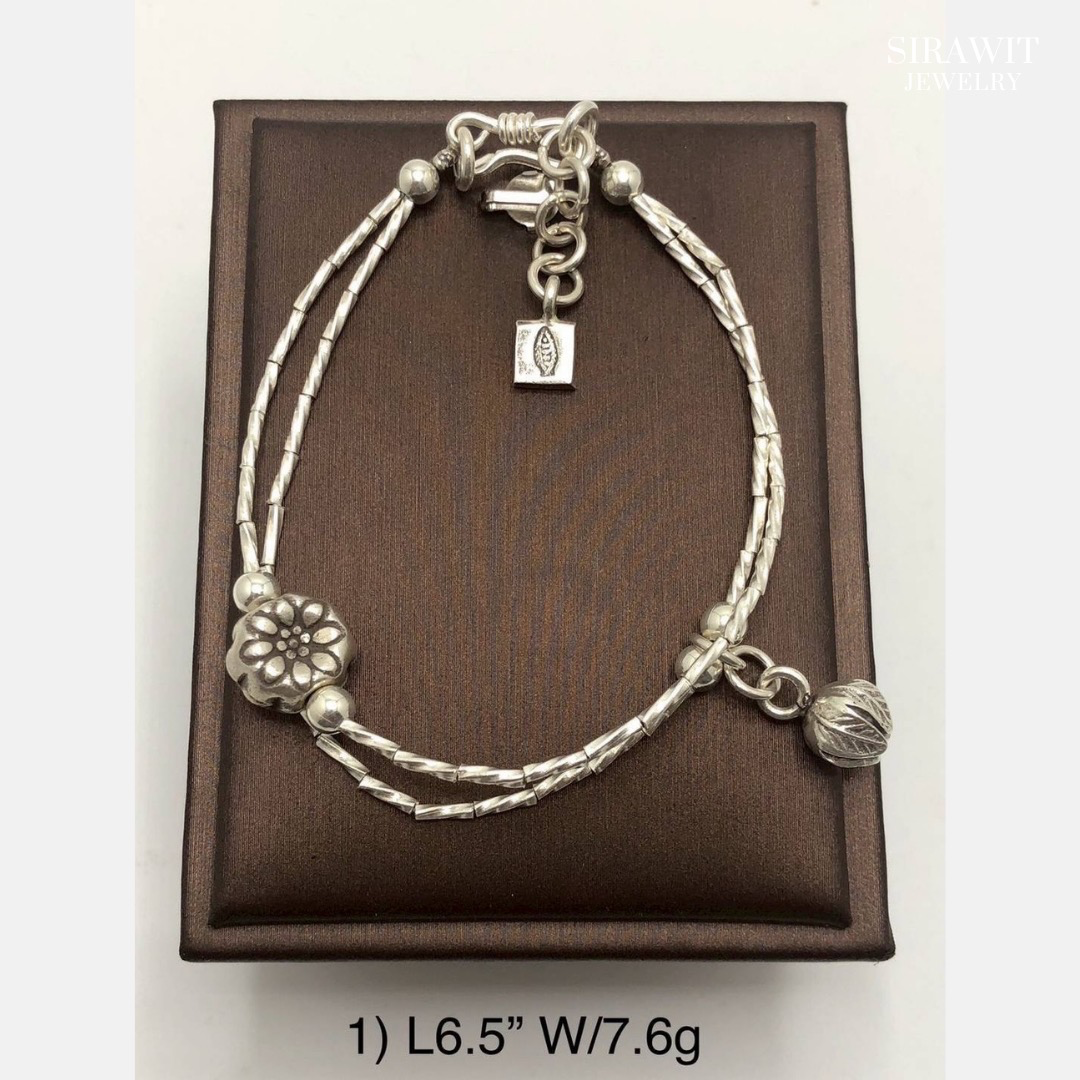 สร้อยข้อมือเงินแท้