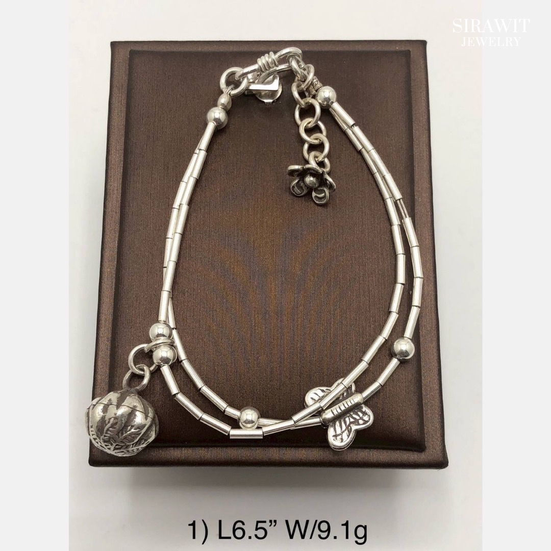 สร้อยข้อมือเงินแท้