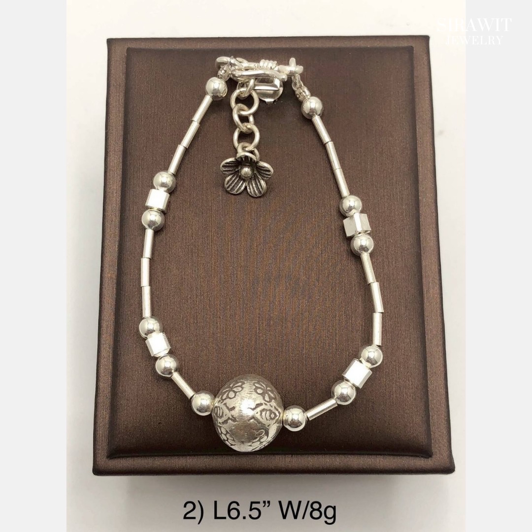 สร้อยข้อมือเงินแท้