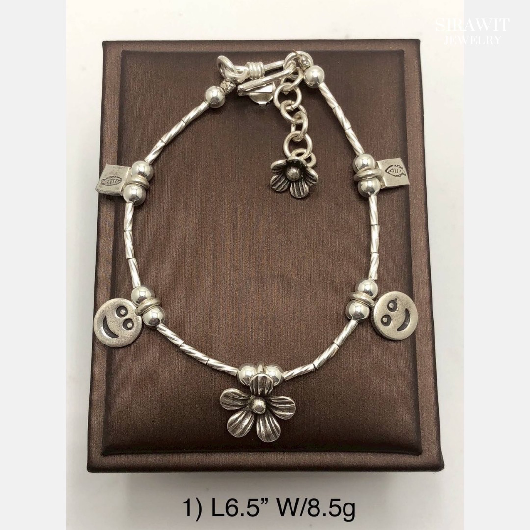 สร้อยข้อมือเงินแท้