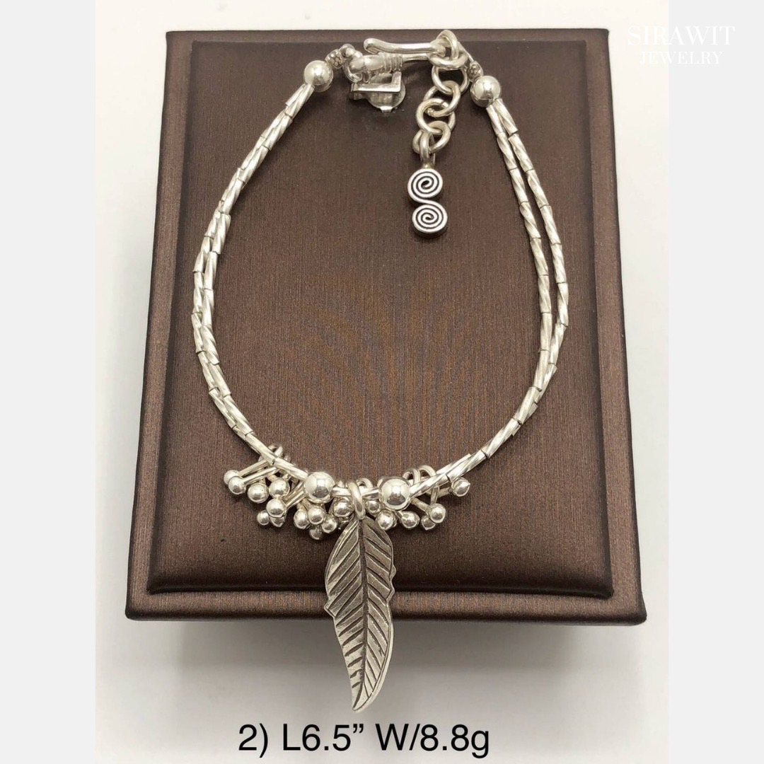 สร้อยข้อมือเงินแท้