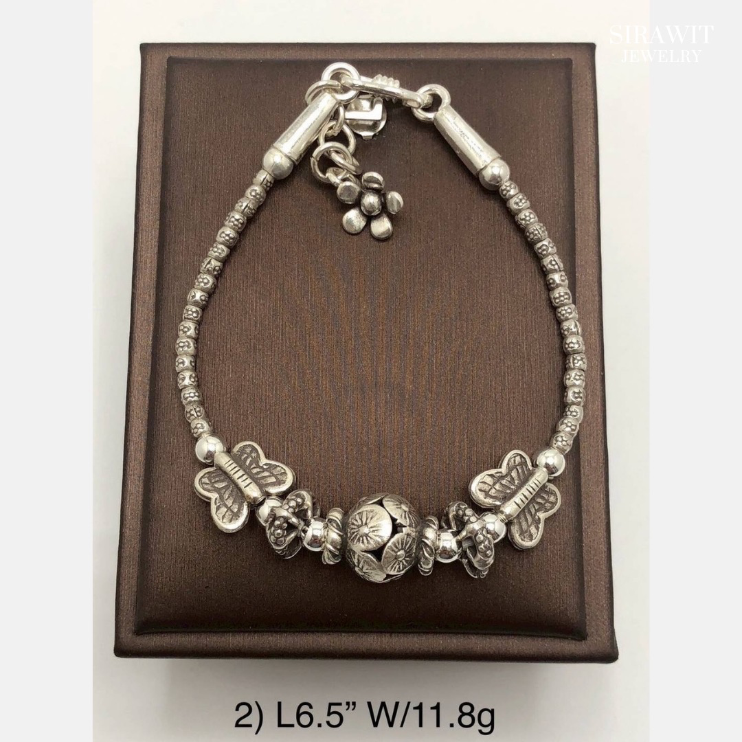 สร้อยข้อมือเงินแท้