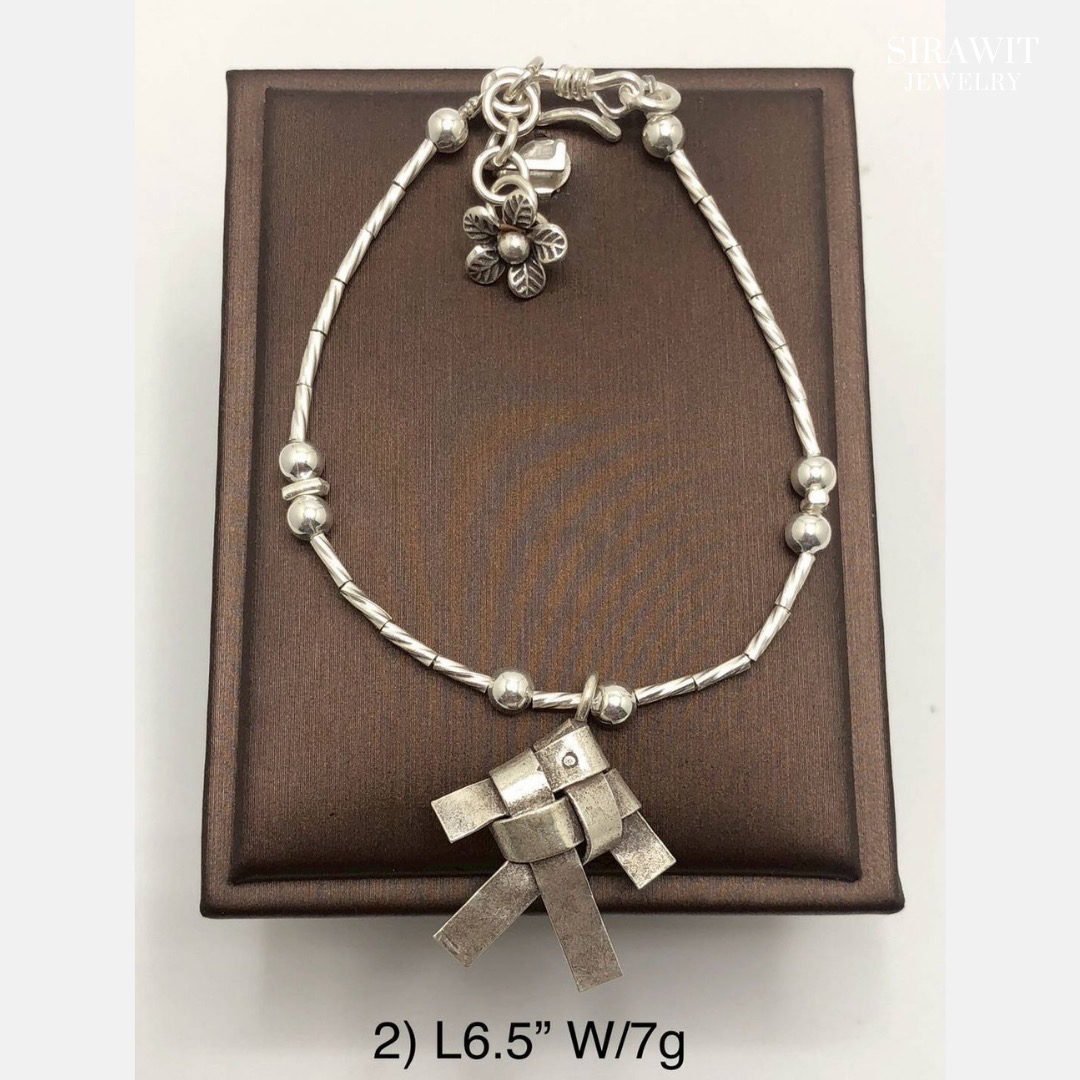 สร้อยข้อมือเงินแท้