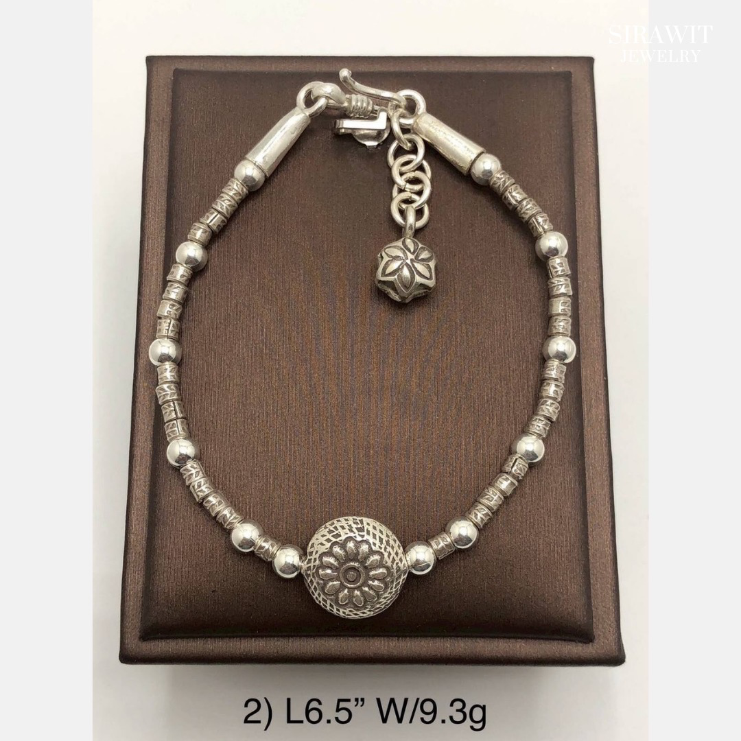 สร้อยข้อมือเงินแท้