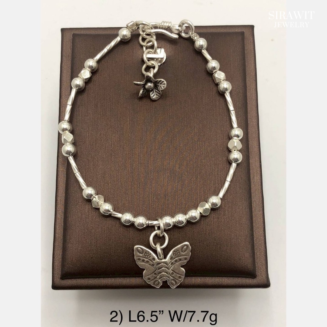 สร้อยข้อมือเงินแท้