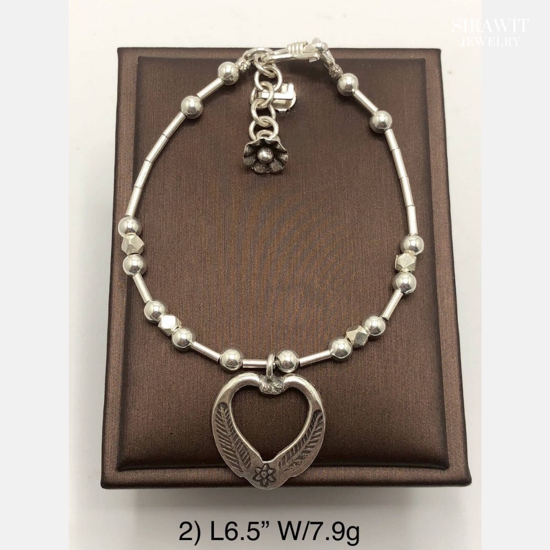 สร้อยข้อมือเงินแท้