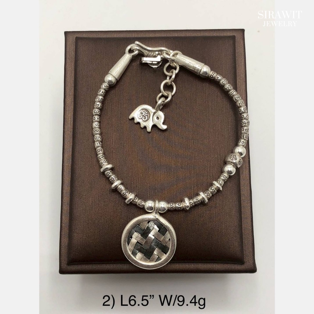 สร้อยข้อมือเงินแท้