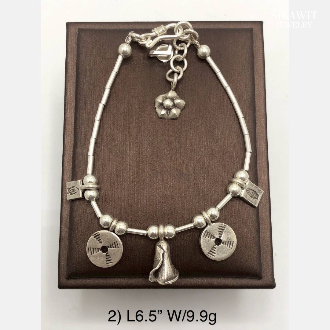 สร้อยข้อมือเงินแท้