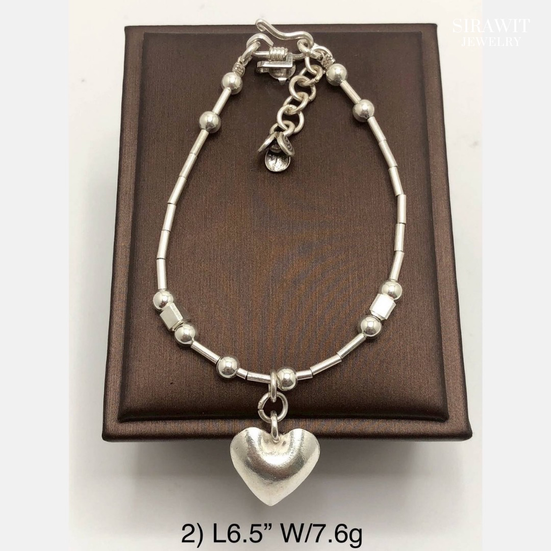 สร้อยข้อมือเงินแท้