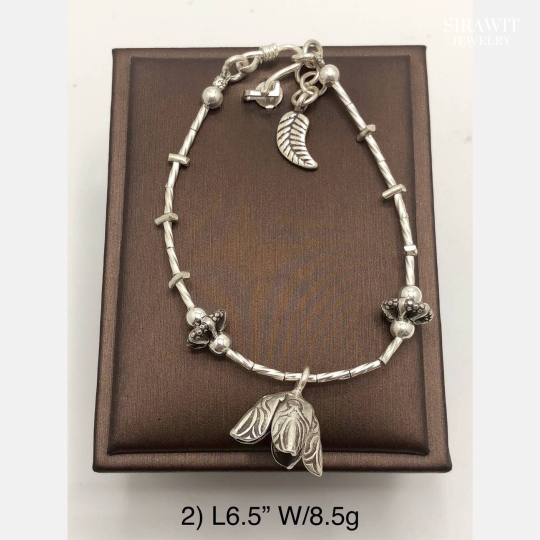 สร้อยข้อมือเงินแท้