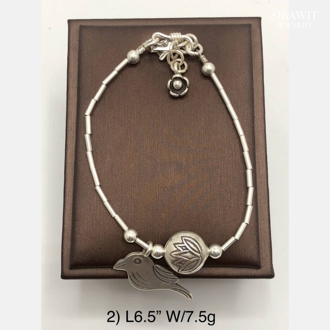 สร้อยข้อมือเงินแท้