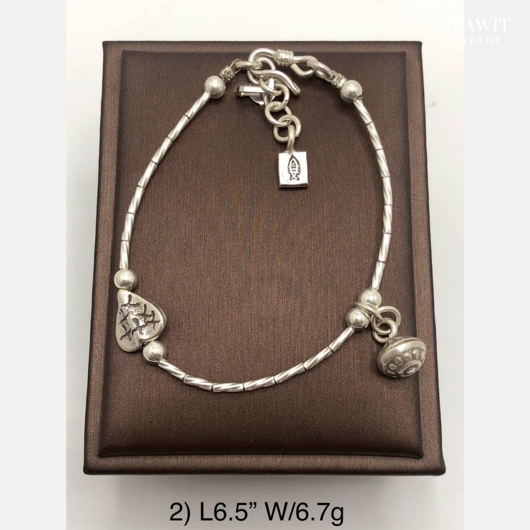 สร้อยข้อมือเงินแท้