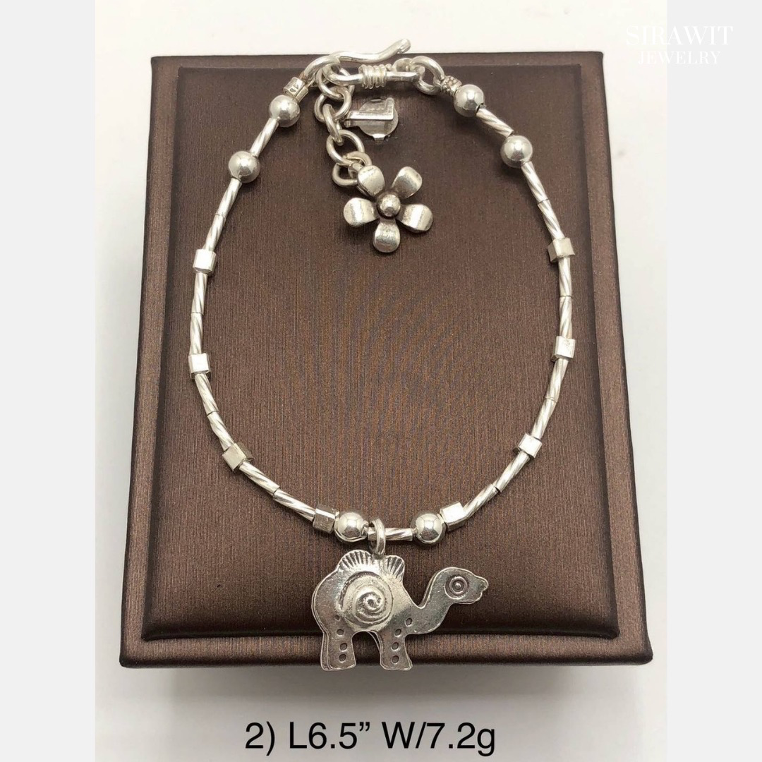 สร้อยข้อมือเงินแท้