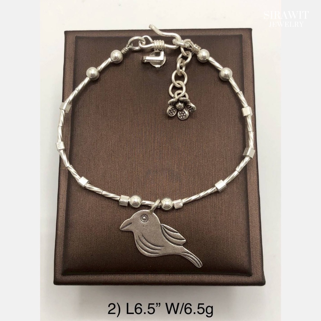 สร้อยข้อมือเงินแท้