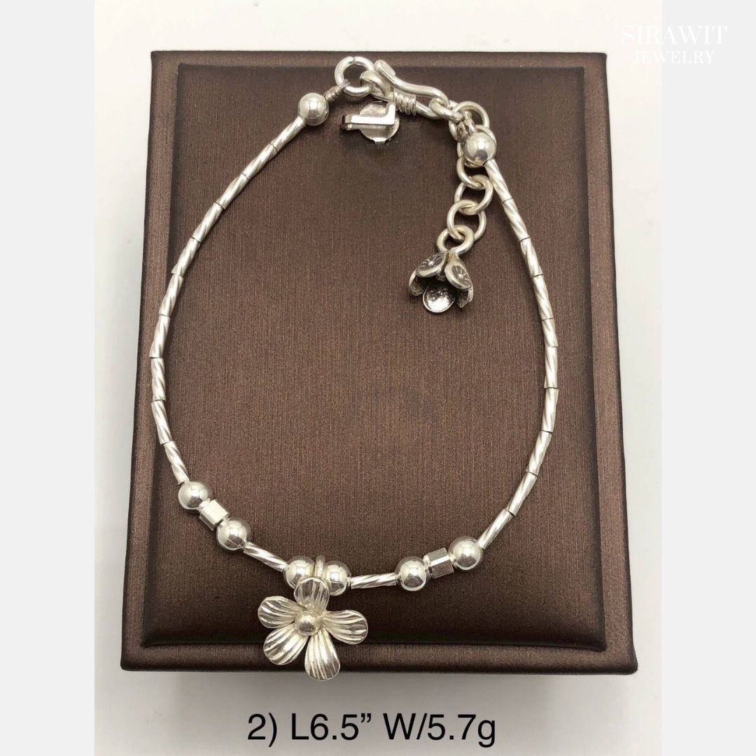 สร้อยข้อมือเงินแท้