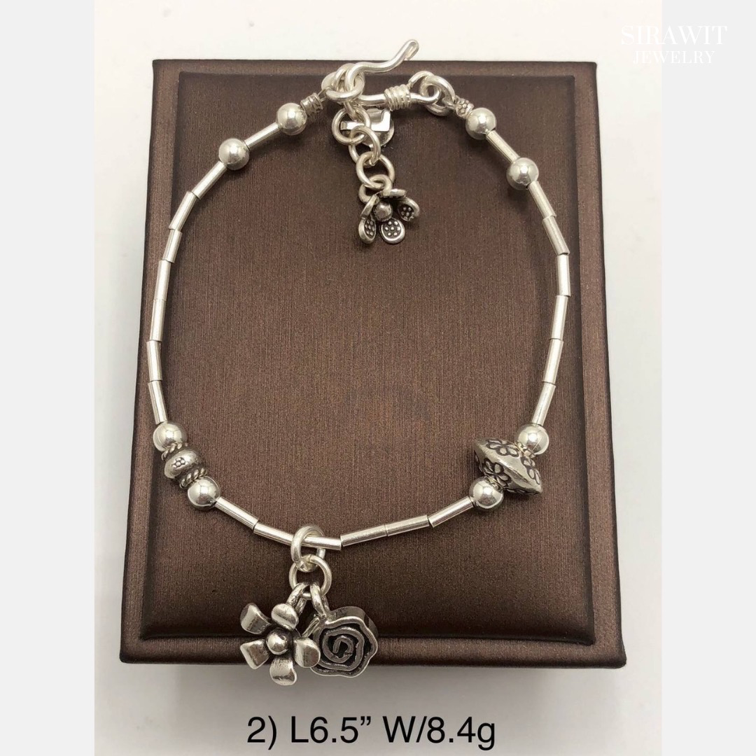 สร้อยข้อมือเงินแท้