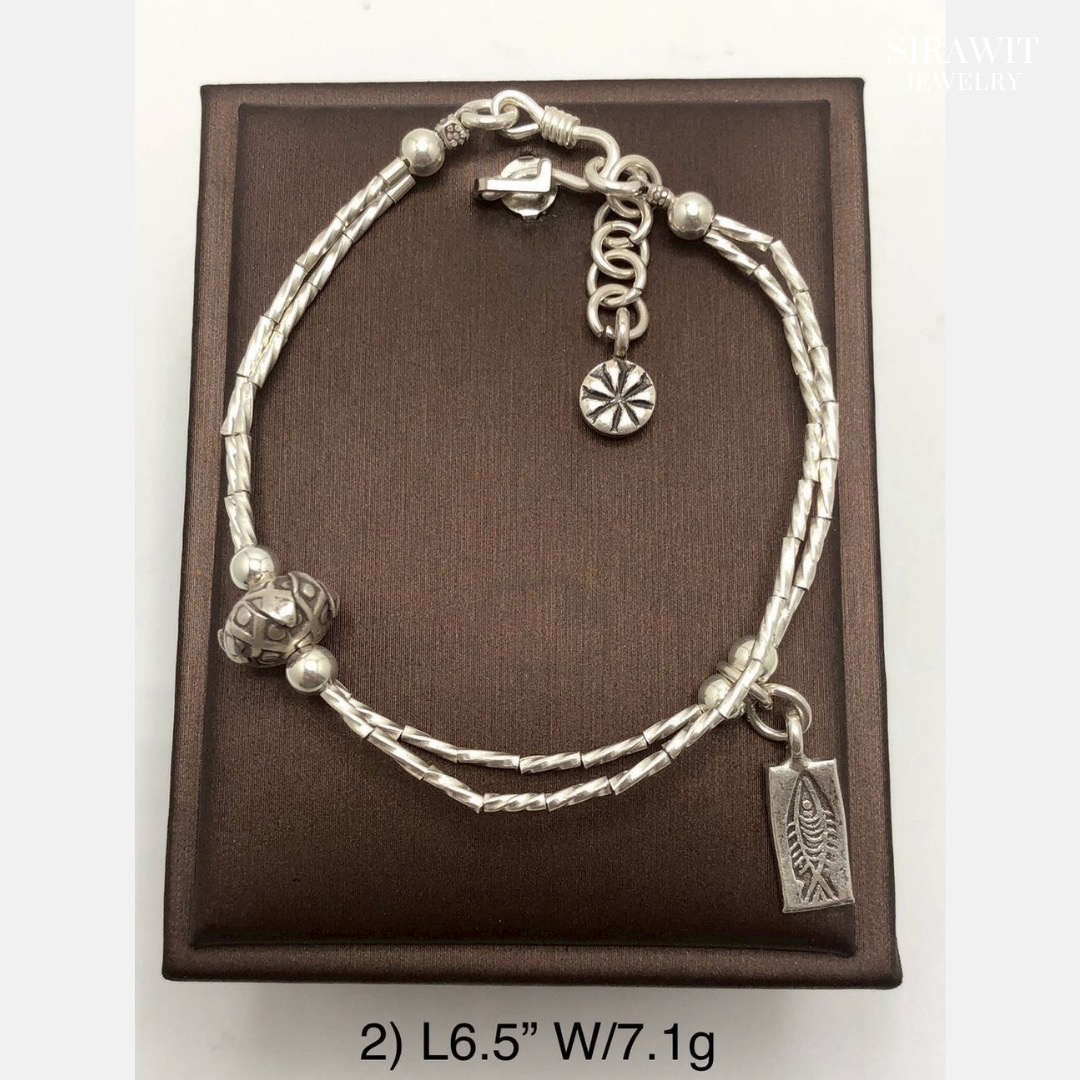 สร้อยข้อมือเงินแท้