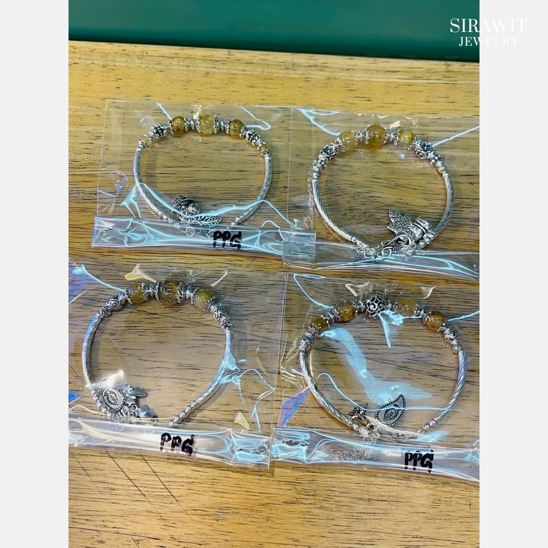 สร้อยข้อมือเงินแท้