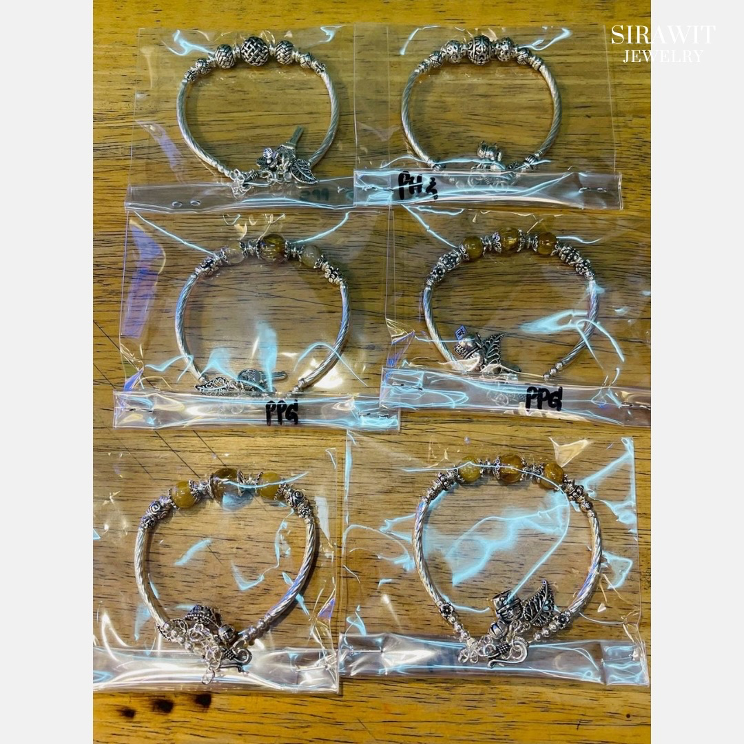 สร้อยข้อมือเงินแท้