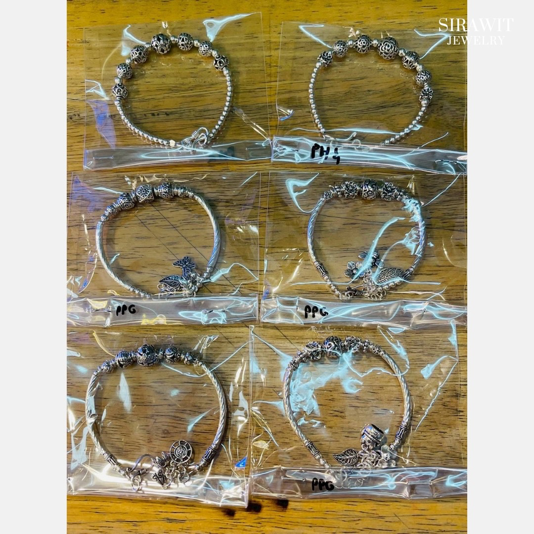 สร้อยข้อมือเงินแท้