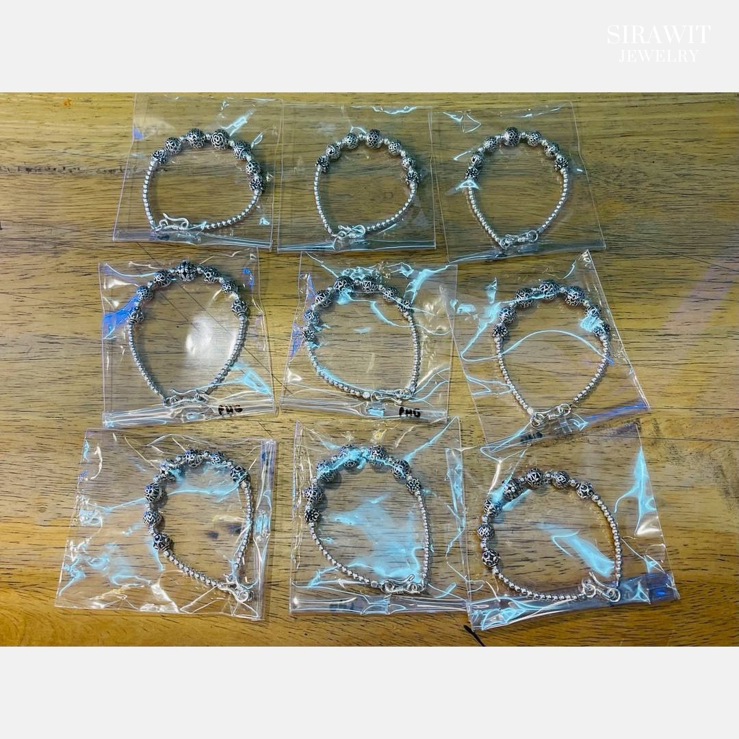 สร้อยข้อมือเงินแท้