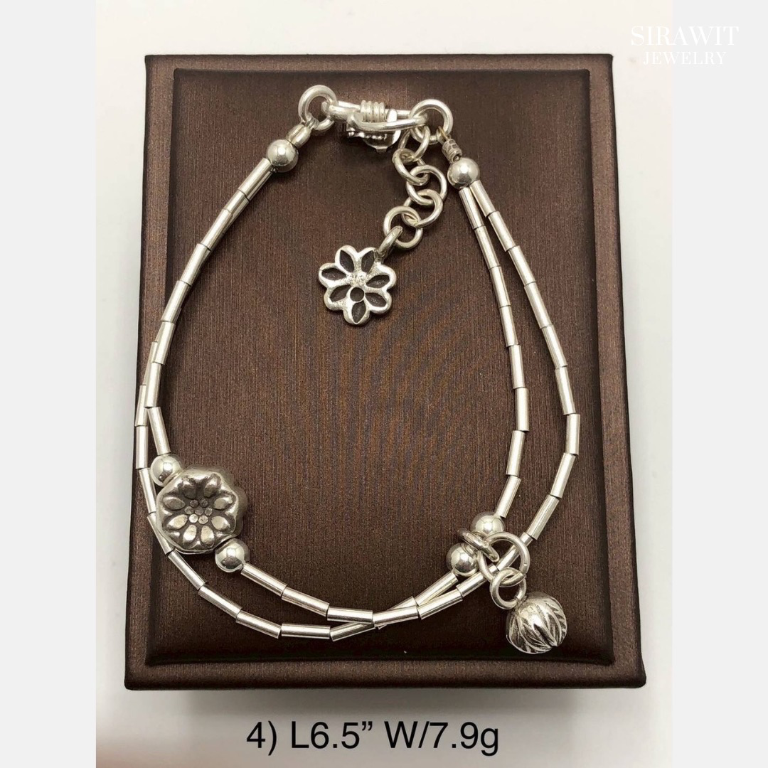 สร้อยข้อมือเงินแท้